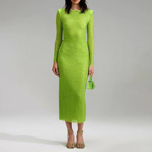 Vêtements pour femmes, robes élégantes décontractées, grandes tailles, robes 3XL 4XL, <span class=keywords><strong>grande</strong></span> <span class=keywords><strong>taille</strong></span>, noir, sexy, décolleté profond en dentelle, manches longues, robe maxi/ - Product Image 6