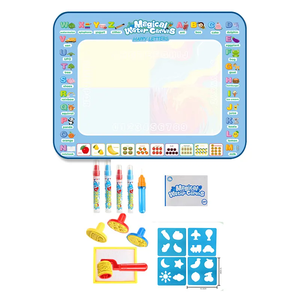 Penjualan laris tikar gambar air mainan gambar anak 120cm * 90cm kanvas air kartun kreatif untuk anak-anak - Product Image 6