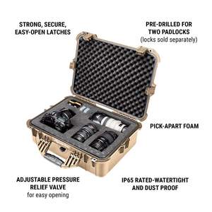 APACHE4800 resistente a la intemperie protector negro 20 pulgadas plástico Pelican 1550 caso - Product Image 2