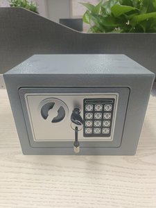 Wall Mounted Safe <b>Box</b> Electronic Digital <b>Lock</b> Silver Rectangular Shape for Home Office Jewelry Cash Storage - Product Image 3