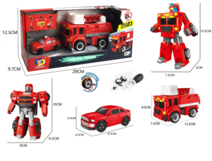 <span class=keywords><strong>2023</strong></span> haute qualité enfants éducatifs transformer Action assemblé en plastique véhicule déformation Robot modèle voiture - Product Image 2
