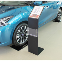 4s boutique automobile paramètre plancher debout véhicule information stand