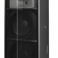 Haut-parleur de scène professionnel EGT POW-228 de haute qualité, pleine gamme, 2 x 15 pouces, 900 watts, passif, 3 voies, 4 40Hz-20KHz, 125dB