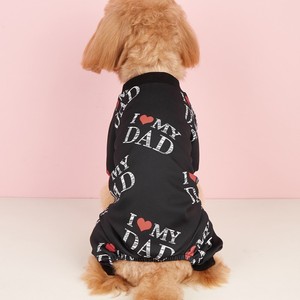 Pijamas para Perros con Diseño de <span class=keywords><strong>I</strong></span> <span class=keywords><strong>Love</strong></span> My Mom Dad, Ropa Transpirable para Mascotas de Todas las Temporadas, para Perros Pequeños y Medianos - Product Image 4