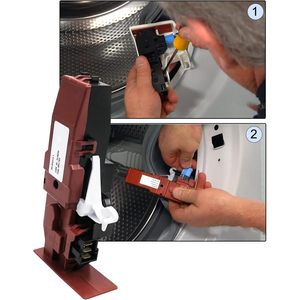 Loquet de porte de lave-linge électrique DC64-02032A 110-120 V, pièce de rechange pour lave-linge Samsung Kenmore - Product Image 6