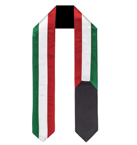 Jebha <span class=keywords><strong>Flag</strong></span> Graduation Stole International Study Abroad Adulte Unisex - Product Image 3