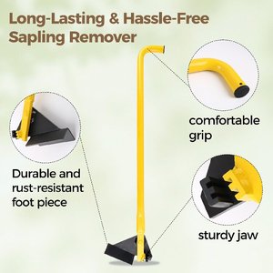 Estrattore di <span class=keywords><strong>Radici</strong></span> JH-Mech in Acciaio al Carbonio, Sicuro e Sostenibile, per Rimuovere Piante Indesiderate, con Impugnatura Ergonomica - Product Image 4