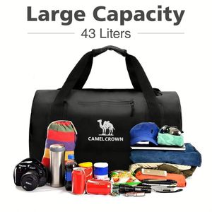 Wasserdichte Reisetasche, regenfest, für Outdoor-Abenteuer, Wandern, Camping, robust und wasserdicht, leichte PVC-Reisetasche - Product Image 6