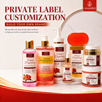 Ensemble de soins de la peau bio vegan coréen OEM 50X Vitamine C Tomate, 7 pièces, atténue les taches brunes, unifie le teint, pour tous types de peau