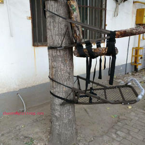 एक आदमी पर स्टील पेड़ खड़े चढ़ाई शिकार के लिए खड़ा है - Product Image 5