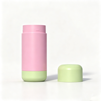 Flacon de déodorant solide 30 ml en PP, conteneur de crème, emballage personnalisé avec logo pour baume parfumé solide, idéal pour le bureau et les trajets quotidiens