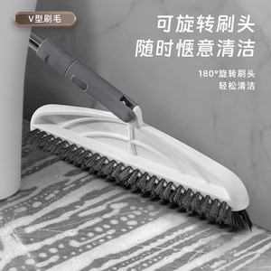Cepillo de nylon giratorio para limpieza de grietas en el suelo del hogar, para uso en interiores. - Product Image 3