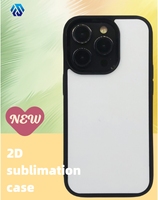 Funda Personalizada para Teléfono con Diseño DIY y Transferencia Térmica para iPhone 15 Pro, Carcasa Popular de Sublimación 2D para Samsung S24 Ultra