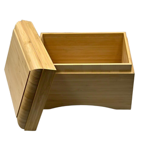 Biyobozunur bambu kremasyon Urn kül ve anıtlar için çevre dostu Urn - Product Image 1