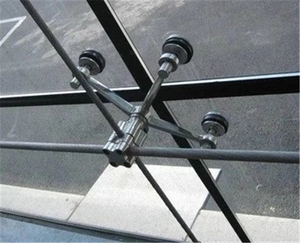 ZD - Soporte de Araña de Vidrio de 4 Brazos, Acero Inoxidable 304 316, para Montaje de Muros Cortina de Vidrio Exterior - Product Image 4