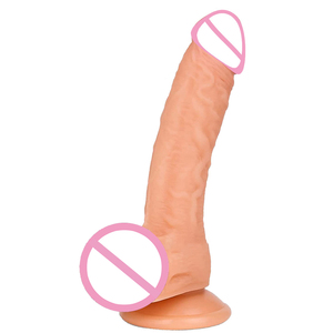 7.1 Polegada Realista Adulto Sexo Brinquedo Corpo Seguro G Spot Silicone Dildo com Forte Sucção Cup Hands Free Play - Product Image 1