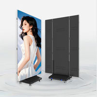 Écran LED vidéo intérieur/extérieur, écran mural, écran LED publicitaire pour magasin, support d'écran LED mobile, affiche LED pour centre commercial, exposition