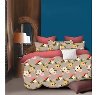 Draps de lit personnalisés élégants et simples, imprimés, de qualité supérieure, 105 GSM, tissu doux, durable, écologique, respirant, pour toutes les saisons