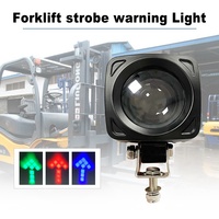 Feu de signalisation LED 27W pour chariot élévateur, projecteur d'avertissement pour équipement lourd, feu de signalisation directionnel haute luminosité, accessoires de sécurité pour AGV