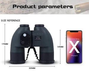 Tactical Marine Binoculars 10x50 HD High-Power Telescope <b>Night</b> <b>Vision</b> Nautical Compass Nitrogen-Filled Waterproof Long Range - Product Image 6