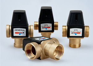 Vanne de mélange thermostatique numérique automatique de refroidissement et de chauffage Dn25, régulateur d'<span class=keywords><strong>eau</strong></span> chaude et froide intelligent pour chaudière, contrôle du prix - Product Image 5