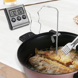 Thông Minh Kỹ Thuật Số Nhà Bếp Lò Nhiệt Kế & Hẹn Giờ Báo Động Nhựa Điện Tử Thịt & Thịt Nướng Nhiệt Kế Cho Đường Thực Phẩm Nướng - Product Image 5