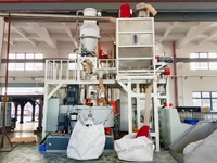 Máquina para Fabricar Film de PVC de Grado Alimenticio, Extrusora de Triple Tornillo para Motor AC, Alta Productividad, Totalmente Automática