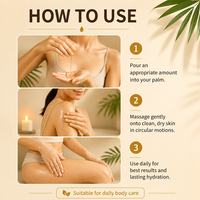 Huile de massage relaxante à l'huile de Batana pour le soin profond de la peau du corps, 200 ml, vente en gros