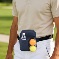 Sac Banane de Golf Coréen OEM ODM Unisexe Tendance Multifonctionnel Portable avec Porte-Bouteille et Rangement pour Accessoires de Golf