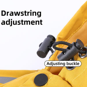 2025 Inverno Verão Listrado <span class=keywords><strong>Pet</strong></span> Raincoat Novo Tipo Dragable Raincoat impermeável de quatro patas para pequenos cães grandes Animais de estimação para chuvoso - Product Image 5