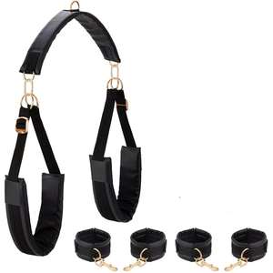 <span class=keywords><strong>Sm</strong></span> salıncak sahne sünger bağlama ayarlanabilir bacak ayrılık kelepçe alternatif seks yetişkin ürünleri ile çift için - Product Image 3