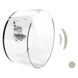 Rueda de hámster de erizo de acrílico transparente de fábrica, juguete para mascotas para personalización - Product Image 4