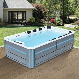 <span class=keywords><strong>Spa</strong></span> de luxe encastrable pour jardin avec massage par remous : créez votre zone de relaxation privée - Product Image 6