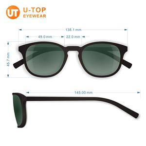 <span class=keywords><strong>Lunettes</strong></span> de soleil de luxe à verres miroir en titane, logo personnalisé, monture en acétate et métal, faible MOQ, créatives, mode, sport, unisexe, CE Rohs - Product Image 4