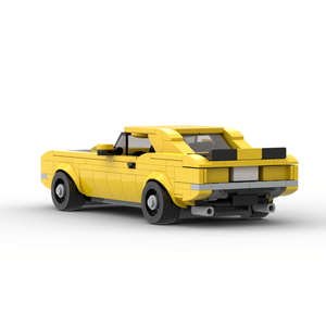 MOC M03120 Coche de Ciudad de Alta Velocidad, Campeón de Carreras, Superauto Clásico, Bloques de Construcción, Ladrillos de Carreras, Súper Técnica, Garaje Creativo, Set DIY - Product Image 4