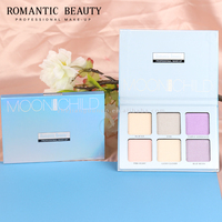 Vente en gros de palette d'ombres à paupières de marque privée personnalisée Palettes de maquillage Palette d'ombres à paupières pigmentées