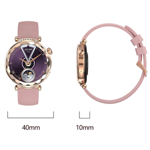 Reloj Inteligente HK88 de Alta Calidad 2026 para Mujer, Resistente al Agua, Llamadas por BT, NFC, <span class=keywords><strong>Pago</strong></span> sin Conexión Alipay, Esfera Personalizable, Pantalla Redonda - Product Image 3