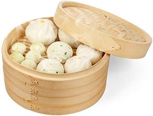 Vaporizador de bambú para alimentos, vaporizador elegante, dim sum - Product Image 4