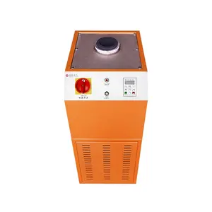 Customized orange color vertical 5-10kg small mini gold copper metal melting furnace equipment