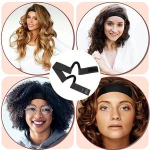 Bandeaux élastiques personnalisés avec logo pour perruques Lace Front – Bande de fixation pour bordures de perruques - Product Image 5