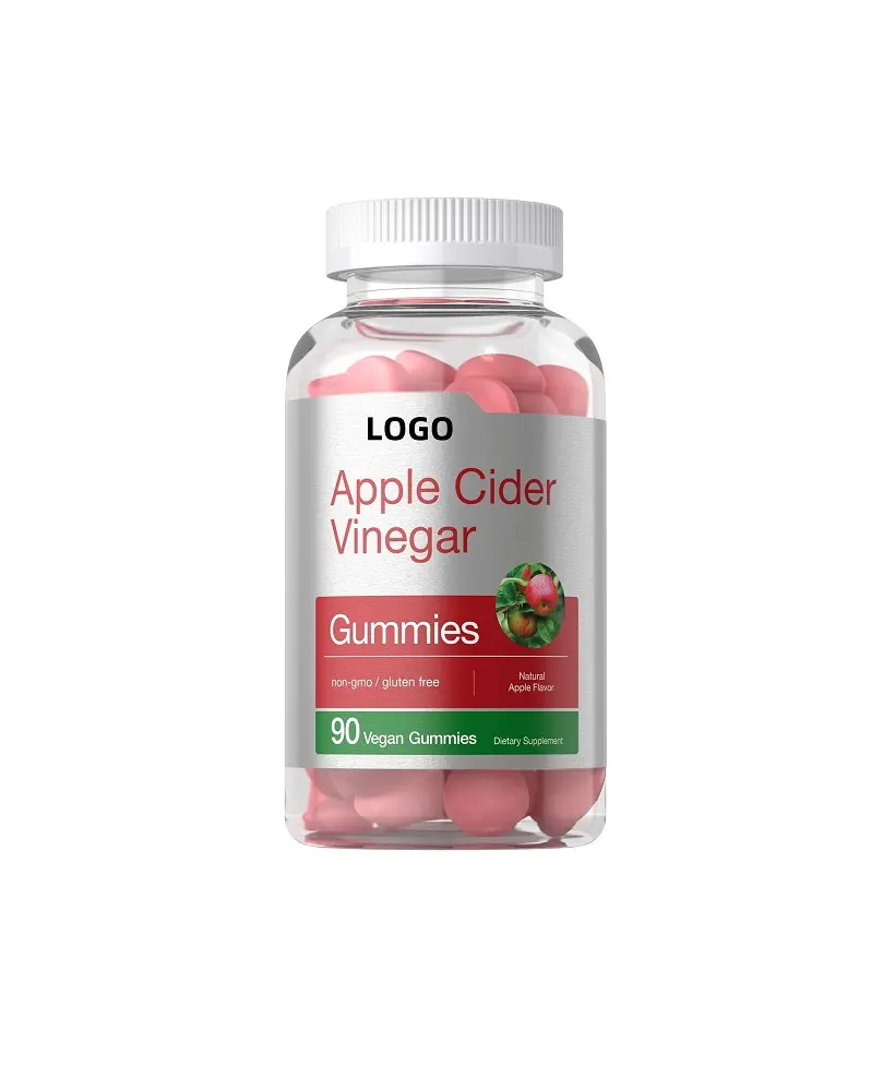 Ce gummie au vinaigre de cidre ne contient aucun goût désagréable gummies adultes non génétiquement modifiés sans gluten