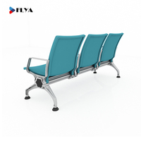 Bancs d'attente pour aéroport, gare, terminal, 2, 3, 4, 5 places, en PU, pour salle d'attente, bureau, réception