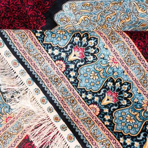 Tapis en soie Offre Spéciale YILONG <span class=keywords><strong>de</strong></span> 6x9 pieds Tapis fait main persan à motif turc tissé à la main - Product Image 6