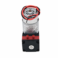 Pompa Diafragma Mikro DC 4.2L 7W 24V Motor Sikat Karbon Pompa Tinta Udara untuk Printer DTF Solvent