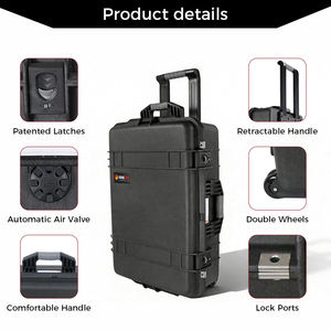 RPC2926 761*<span class=keywords><strong>510</strong></span>*264mm EVEREST Outdoor Hard Portable Trage tasche Kunststoff-Ausrüstung koffer mit Rädern - Product Image 5