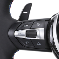 Volant sport M en cuir pleine fleur avec écran LED pour F10/F22/F26/F30 M3/F80 M4/F82 M2/F87 M5/F90 M6/F06 E70/E71 E90/E92 M240i