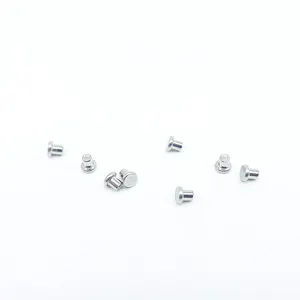 Nonstandard Custom Made Small Stainless Steel Carbon Steel Round Flat Head Solid Rivet