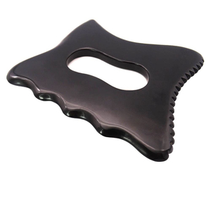 Strumento di drenaggio linfatico personalizzato grande manico in pietra Bian massaggio Guasha dello strumento per la cura del corpo - Product Image 2