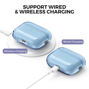 เคสฝาครอบซิลิโคนสำหรับ Apple <span class=keywords><strong>Airpods</strong></span> <span class=keywords><strong>Pro</strong></span> <span class=keywords><strong>2</strong></span>,อุปกรณ์เสริมสำหรับหูฟัง Air Pods <span class=keywords><strong>2</strong></span> <span class=keywords><strong>Pro</strong></span> - Product Image 2