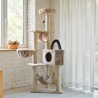 Arbre à chat escalade maison chat jouet hamac pour scratc chat gratteur tour condo